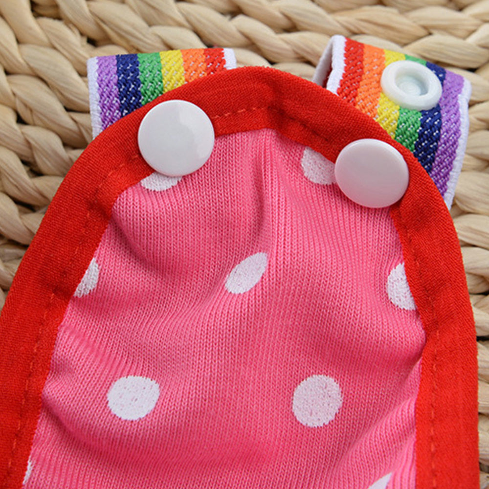 Cute Harness Female Dog Sanitary Pants Reusable Menstrual Diaper