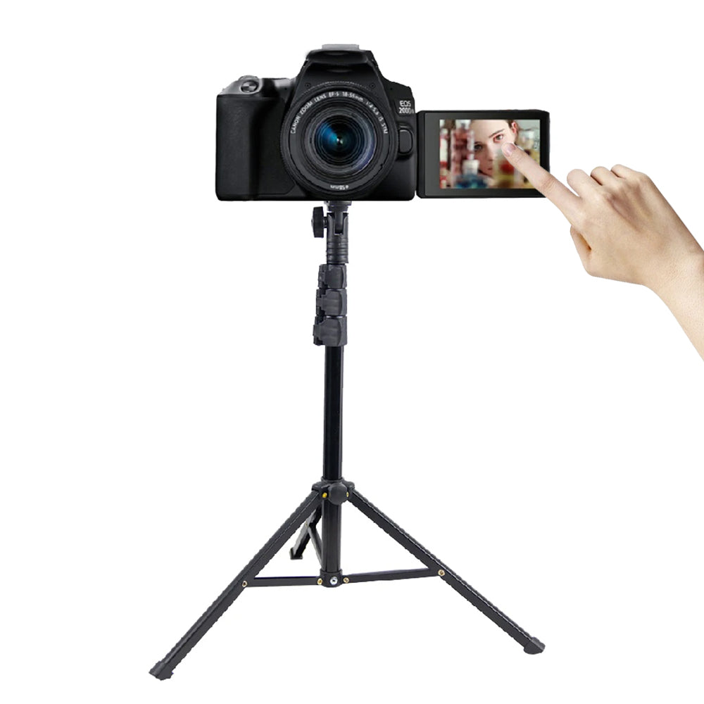Portable Flexible Tripod Stand Rotating Selfie with Clamp for Mobile Phone Camera