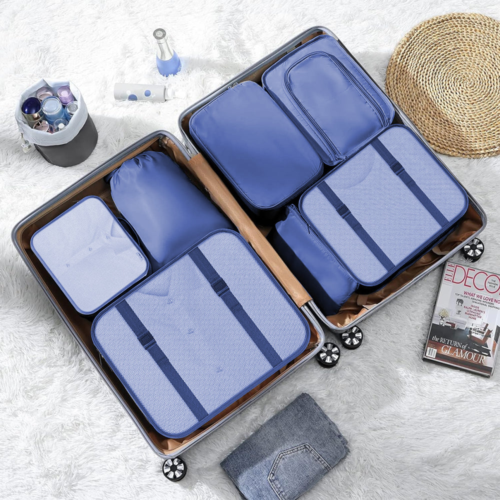 8Pcs Packing Cubes for Travel Lightweight Luggage Organizers
