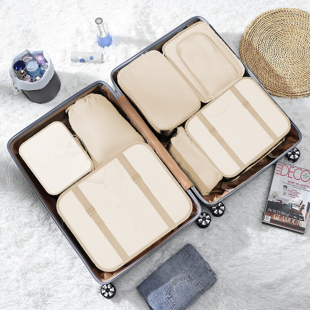 8Pcs Packing Cubes for Travel Lightweight Luggage Organizers