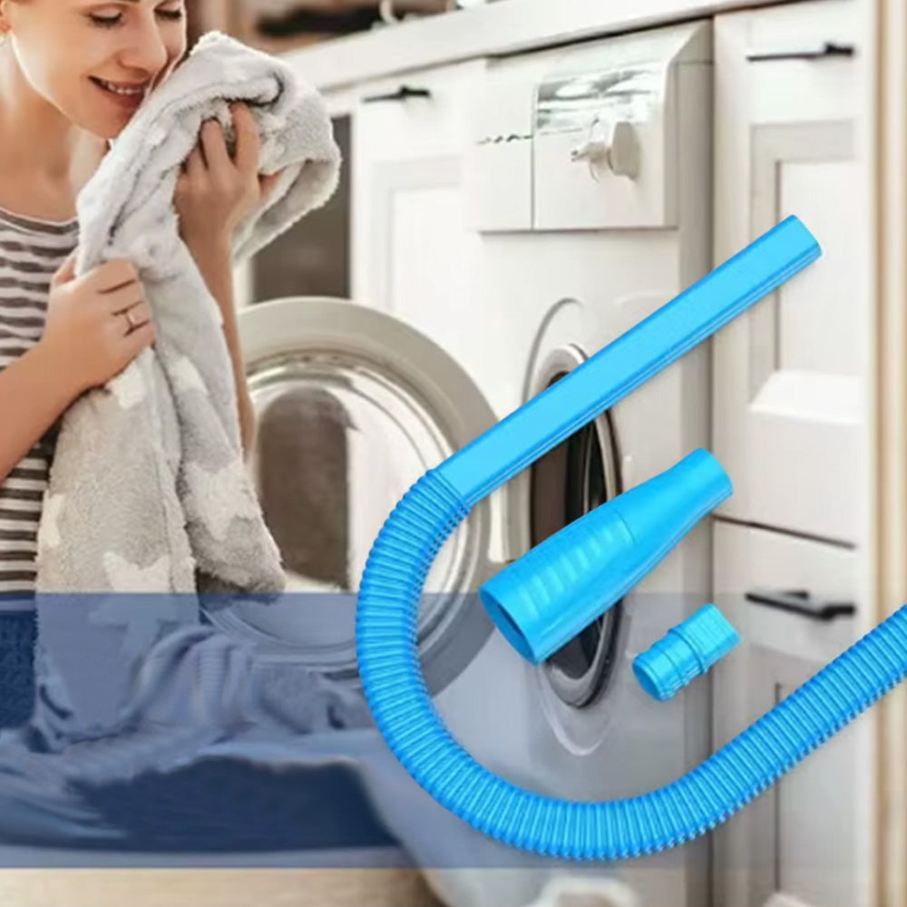 2PCS Dryer Vent Cleaner Kit Vacuum Attachment Hose Lint Remover Cleaning Brush