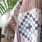 130x160cm Aztec Throw Blanket Bohemian Sofa Throw Blanket with Tassels