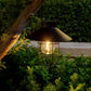 Solar Outdoor Hanging Retro Stake Lights with Shepherd Hook