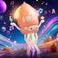Dancing Octopus Toy Electric Crawling Octopus Tummy Time Toy Dancing Music Squid