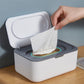 Wipes Dispenser Wipes Tissue Storage Case With Lid Refillable Wipe Holder