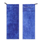120x50cm Quick Dry Microfibre Gym Towel with Pocket and Silicone Base
