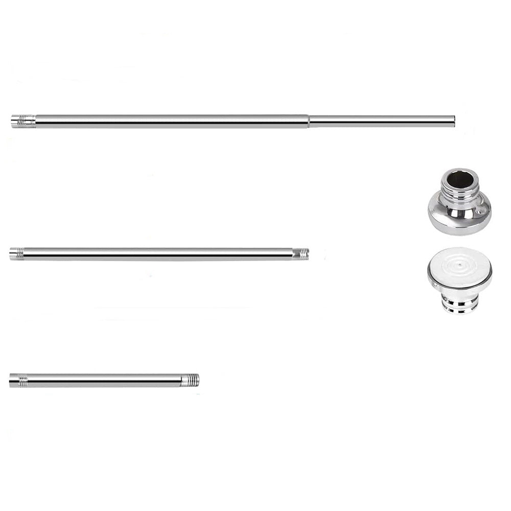 Adjustable Tension Curtain Rod Telescopic Shower Pole for Bathroom