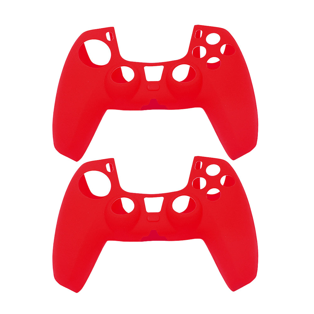 2Pcs Silicone Skin Cover Case for Sony PlayStation PS5 Controller Protective