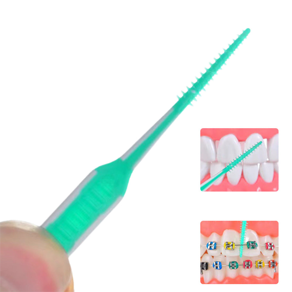 240Pcs Floss Picks for Teeth Cleaning with Convenient Carry Cases