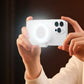 Phone Selfie Light Rechargeable Folding Phone Fill Light With Mirror