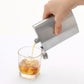 Stainless Steel Hip Flask for Men Portable Leak Resistant Pocket Liquor Bottle for Outdoor Travel