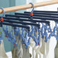 14/19/29 Clips Folding Hanging Hanger Multi Functional Windproof Socks Clip Clothes Hanger