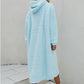 Reversible Faux Shearling Hooded Blanket