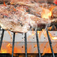 2Pcs Stainless Steel Smoking Wood Chip Barbecue Tool Box