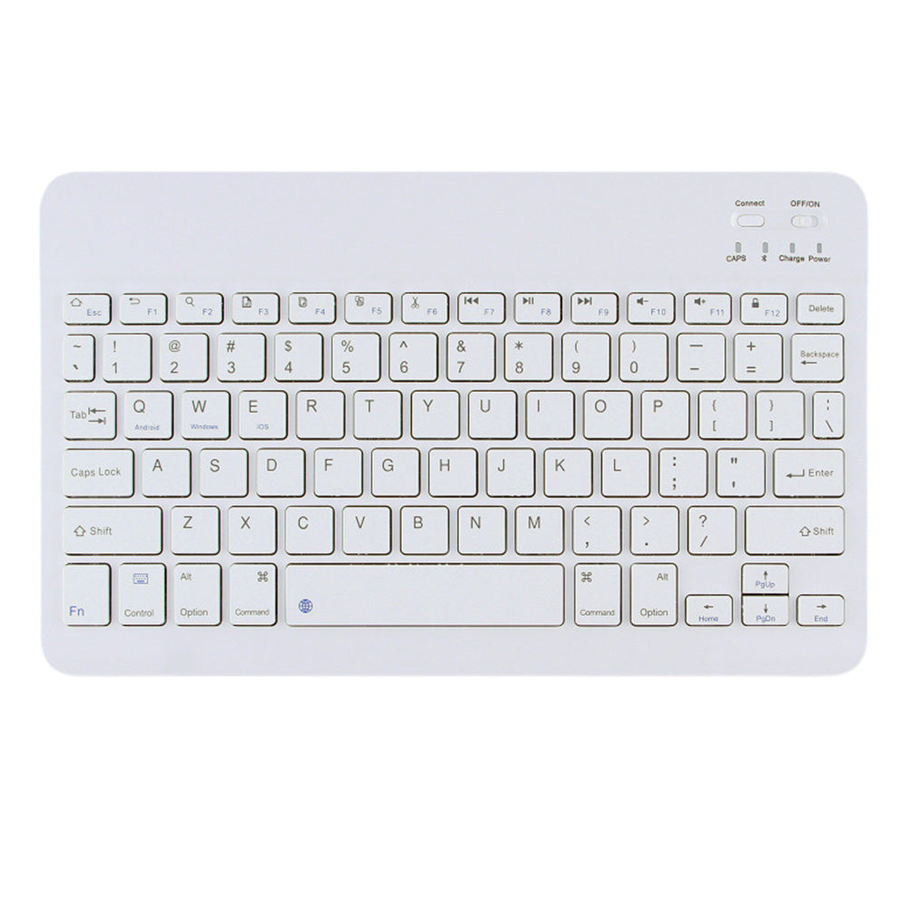 Ultra-Slim Bluetooth Keyboard Portable Mini Wireless Rechargeable Keyboard For IOS Windows