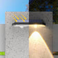 LED Solar Powered Fence Lights Deck Door Wall Stair Step Outdoor Lamp