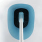 2pcs Toilet Brush with Drip Base Toilet Bowl Brush with Built-in Tweezer Toilet Cleaner Set