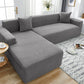 Elastic Full-Cover T-Shaped Jacquard Universal Sofa Slipcover for 1-4 Seater