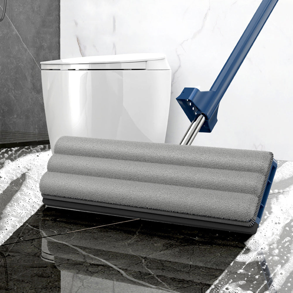 360 Degree Rotatable Adjustable Flat Mop with 2 Washable Pads