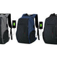 Reflective Laptop Backpack with USB Charging Port Anti-thief Travel Business Backpack