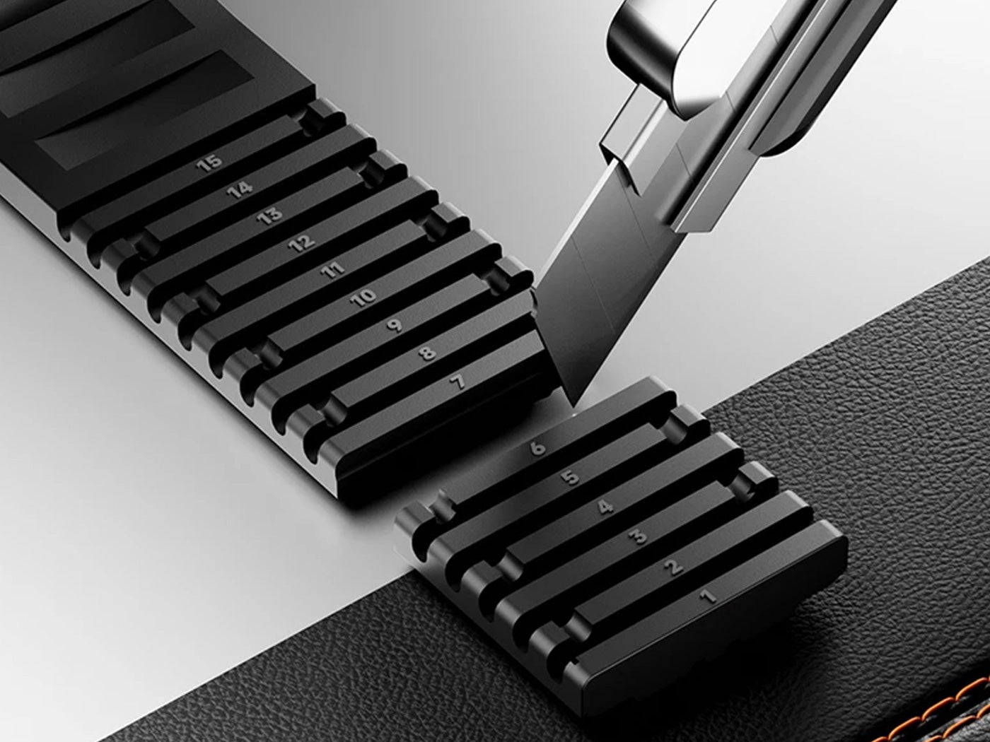 Men's Rubber Watch Band Compatible with Apple Watch Folding Buckle 42 44 45 46 49mm