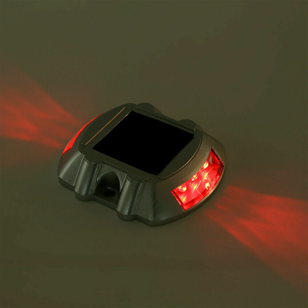 4Pcs Solar LED Pathway Driveway Ground Light
