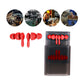 2 Pairs Soft Silicone Noise Reduction Ear Plugs with Storage Container Box
