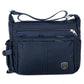 Water-Resistant Messenger Bag for Men Lightweight Travel Crossbody Sling Bag