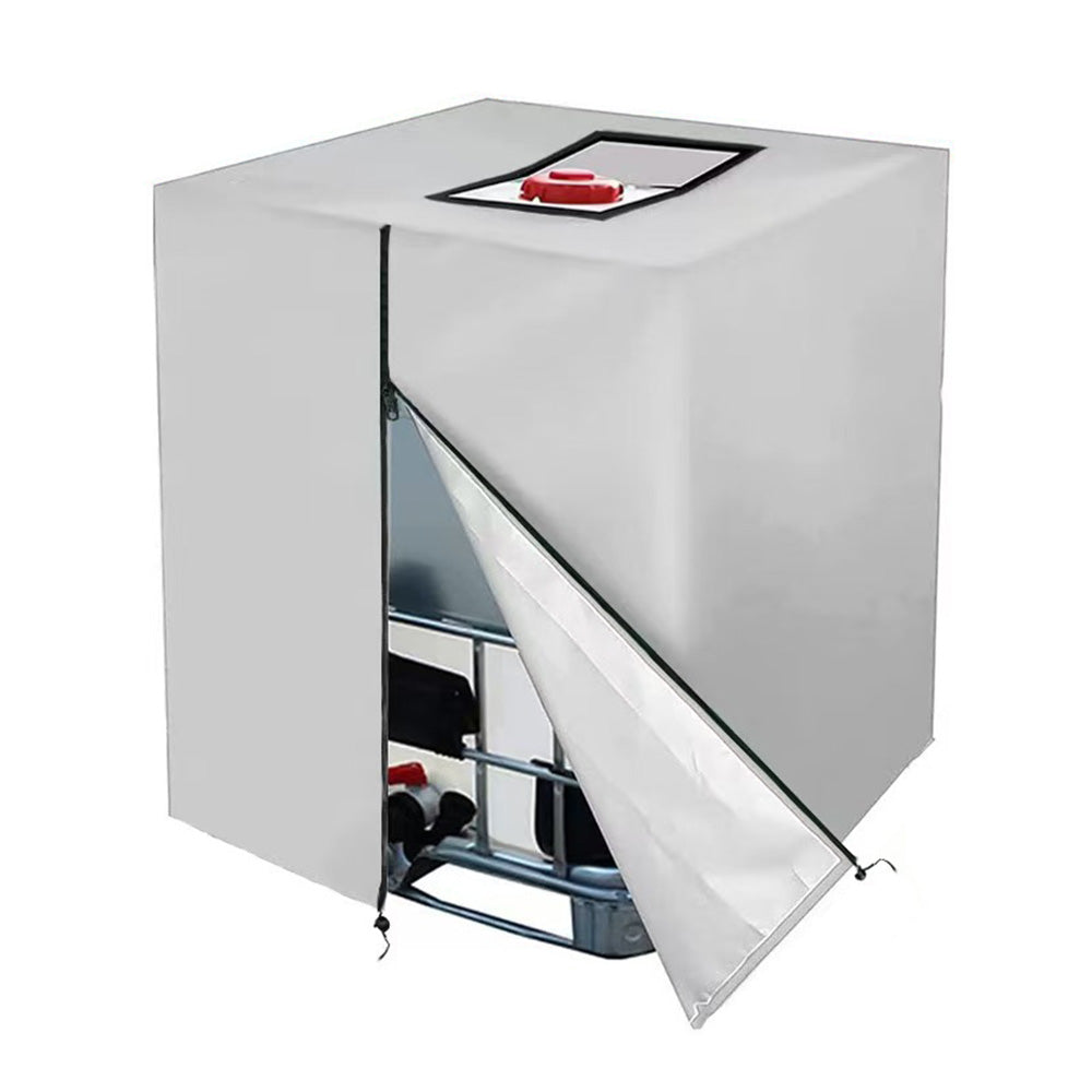 420D Oxford Fabric Cover for 1000L IBC Water Tank with Zipper