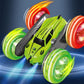 2.4 GHZ 4WD Double Sided RC Stunt Car 360 Degree Rotating Remote Control Crawler with Headlights