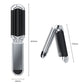 2Pcs Folding Hair Brush with Detachable Makeup Mirror Portable for Travel Student Office