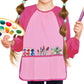 Art Smock Paint Apron Waterproof Painting Smock for Cooking Crafts