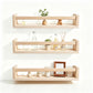 3 Pack Floating Wall Mounted Book Display Shelves