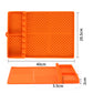 Microwave Outdoor BBQ Heat-Resistant Silicone Grill Mat for Griddle Tool