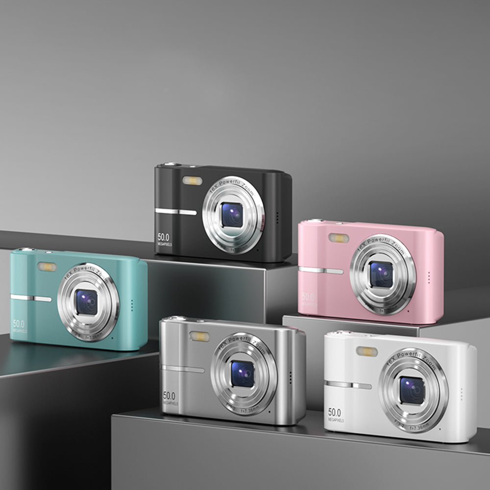 4K Digital Camera Screen Video for Photography with 32GB Memory Card