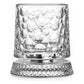 Spinning Rotating Whiskey Glass 270ml Transparent Glass for Home Bar