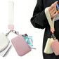 2-In-1 Dual-Pouch Wristlet Zipper Pouch Set Wallet Coin Purse Card Holder