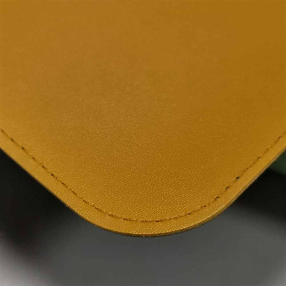 Dual-Sided Leather Desk Pad and Mouse Mat
