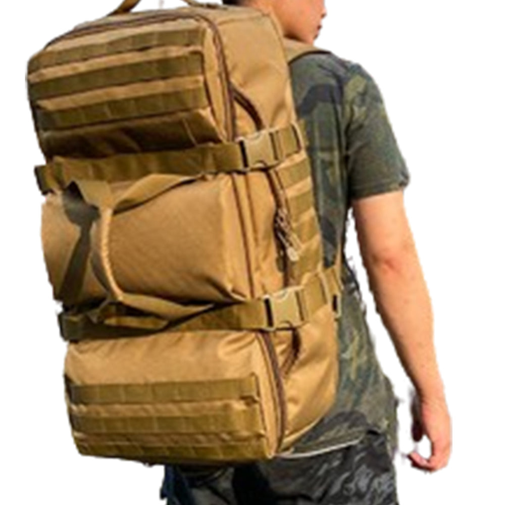 3-in-1 75L Military Tactical Backpack Duffle Bag
