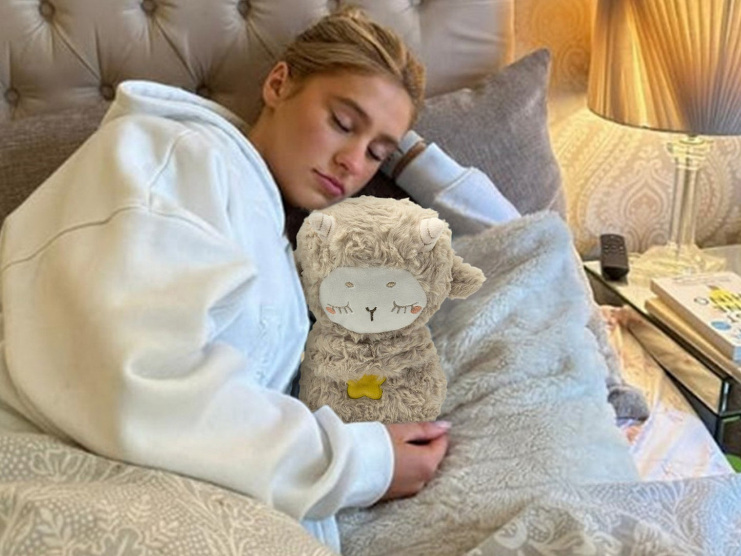 Kids Glowing Sleeping Soothing Sound Plush Doll