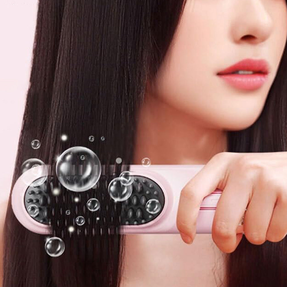 Portable Cordless Hair Straightener Brush with Four?Adjustable?Temperatures