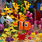 570pcs Lighting Aquarium Building Blocks Fish Tank Building Block Set
