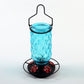 Stained Glass Hummingbird Feeder Wide Mouth Garden Decor