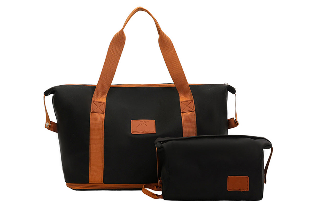 Expandable Travel Bag with Toiletry Bag Weekender Bag