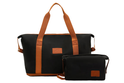 Expandable Travel Bag with Toiletry Bag Weekender Bag