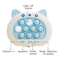 Poping Handheld Game Machine Light Up Pop Games Sensory Fidget Toys