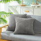 2Pcs Corduroy Lounge Cushion Cover