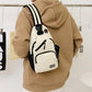2Pcs Dual-use Water-resistant Chest Bag Outdoor Travel Shoulder Backpack