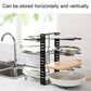 Adjustable 8 Tier Pan and Pot Lid Holder Rack