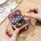 Mini Leather Jewelry Box Coin Purse Jewelry Case With Kiss Lock